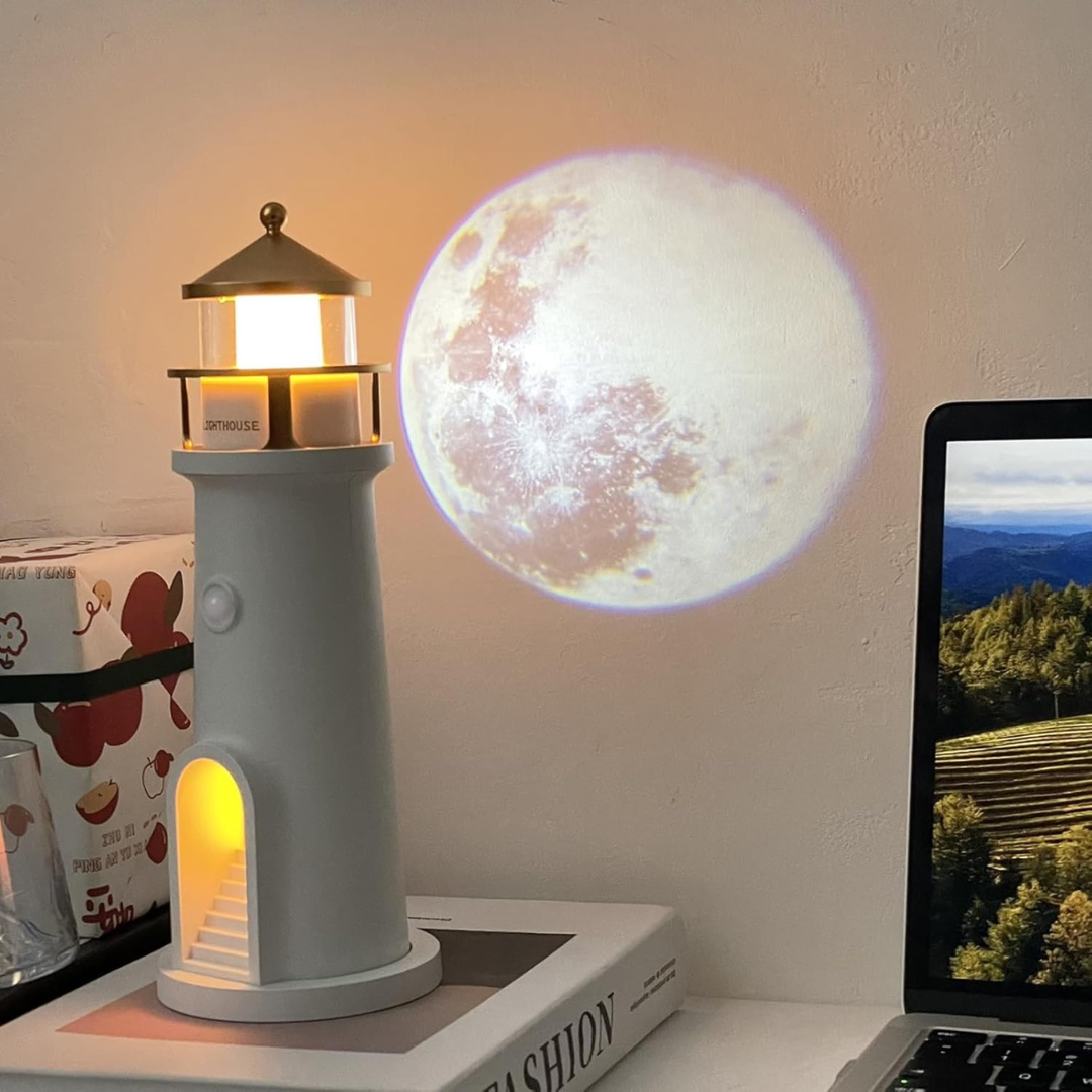 Lighthouse Moon Projector