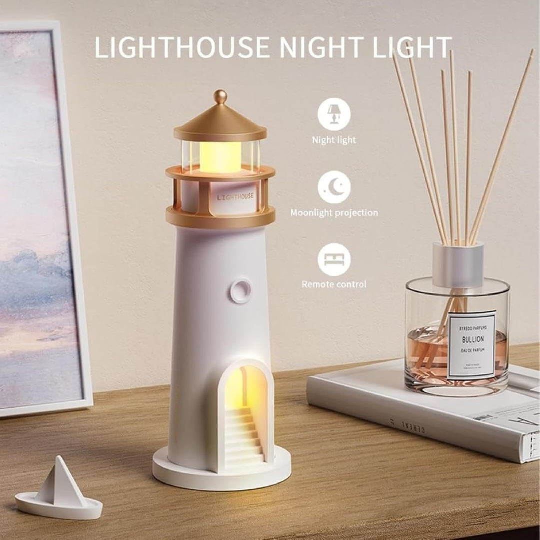 Lighthouse Moon Projector